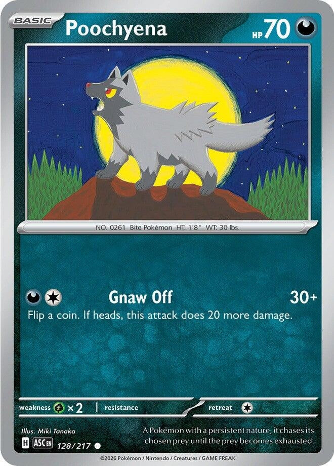 Image for Poochyena (128/217) (ASC) - Pokemon