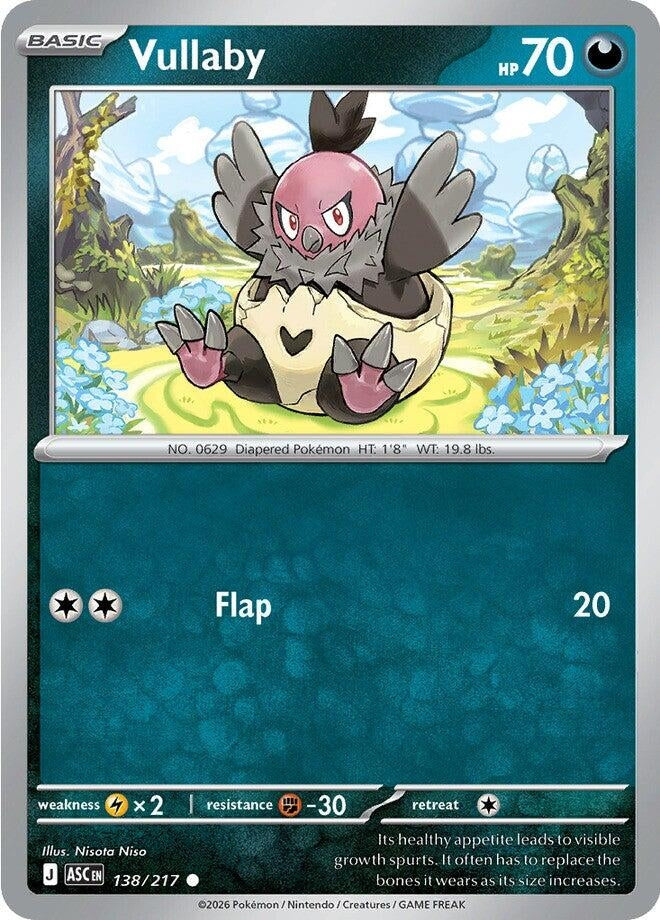 Image for Vullaby (138/217) (ASC) - Pokemon