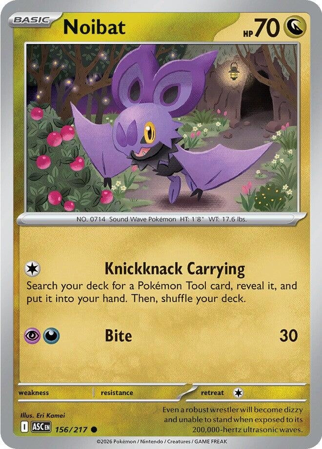Image for Noibat (156/217) (ASC) - Pokemon