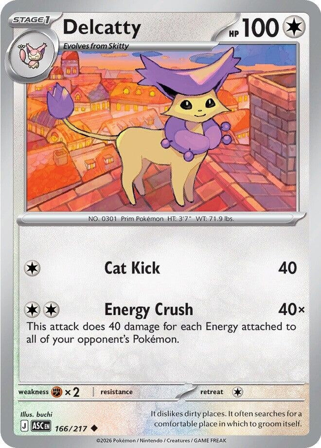 Image for Delcatty (166/217) (ASC) - Pokemon