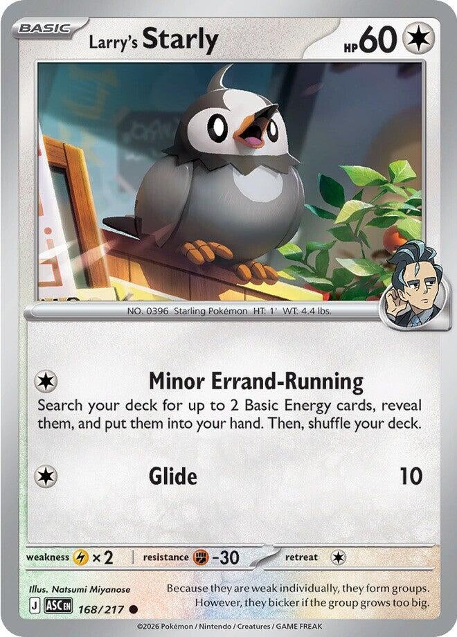 Image for Larry's Starly (168/217) (ASC) - Pokemon