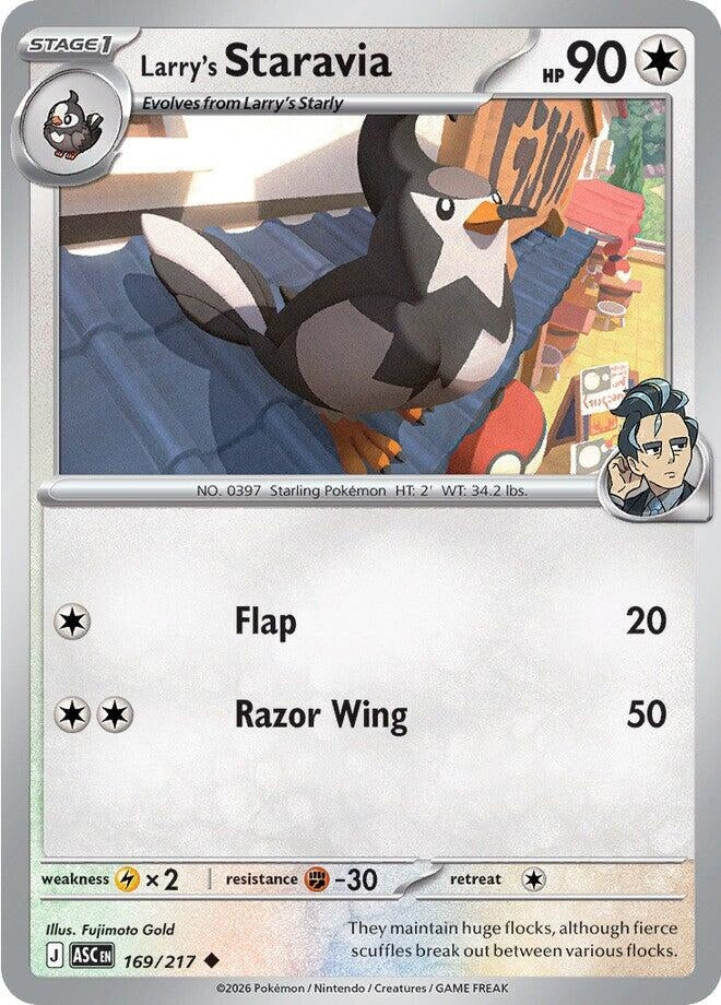 Image for Larry's Staravia (169/217) (ASC) - Pokemon