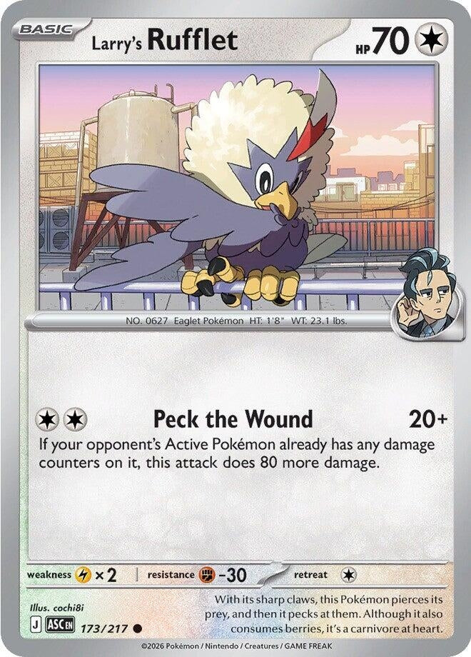 Image for Larry's Rufflet (173/217) (ASC) - Pokemon