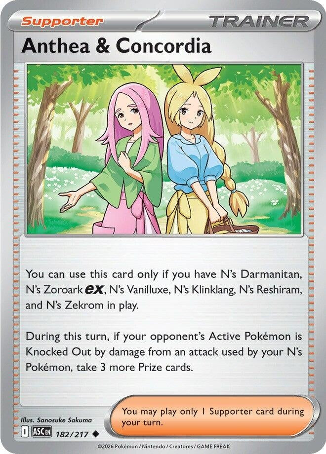 Image for Anthea & Concordia (182/217) (ASC) - Pokemon