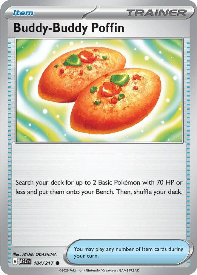 Image for Buddy-Buddy Poffin (184/217) (ASC) - Pokemon