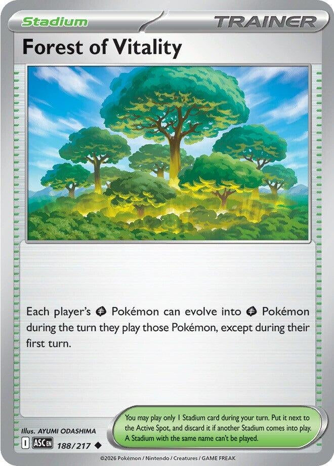 Image for Forest of Vitality (188/217) (ASC) - Pokemon