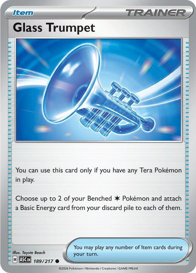 Image for Glass Trumpet (189/217) (ASC) - Pokemon