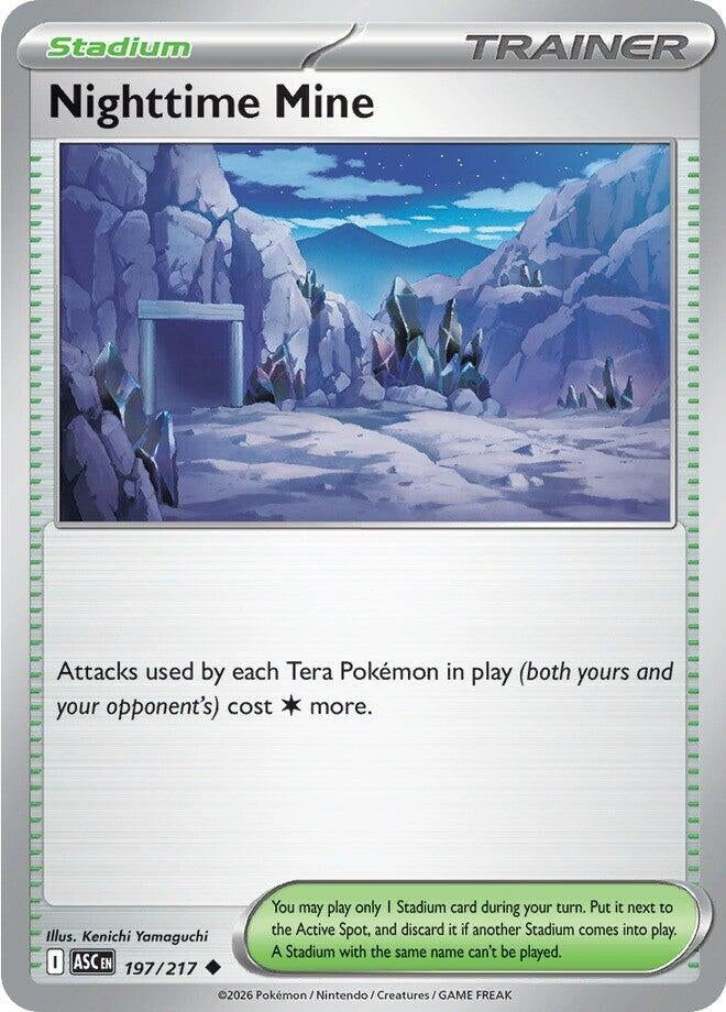 Image for Nighttime Mine (197/217) (ASC) - Pokemon