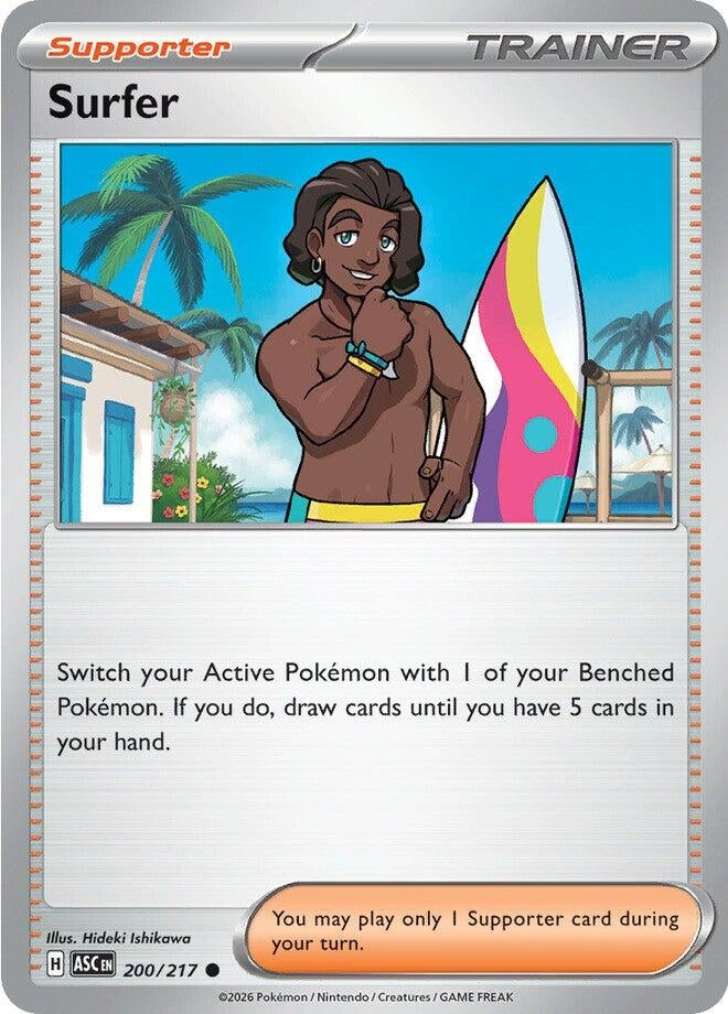 Image for Surfer (200/217) (ASC) - Pokemon