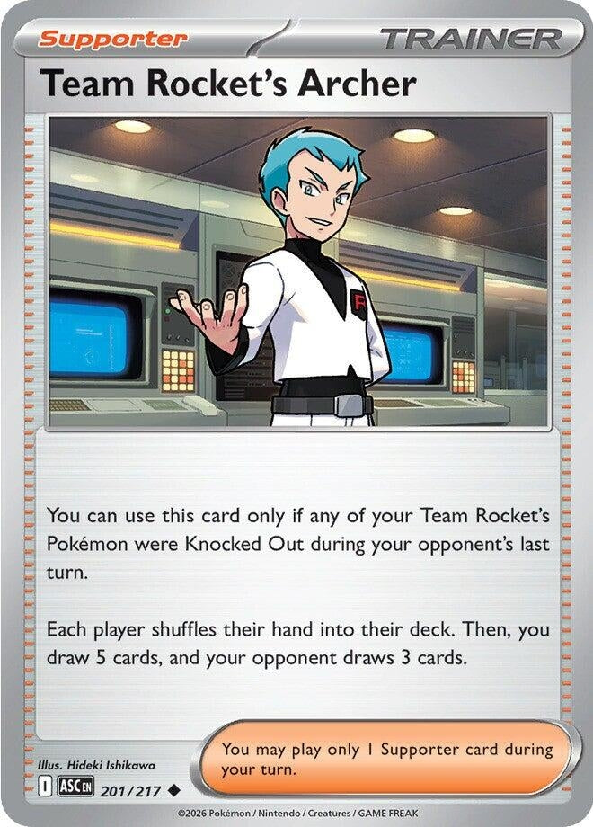 Image for Team Rocket's Archer (201/217) (ASC) - Pokemon