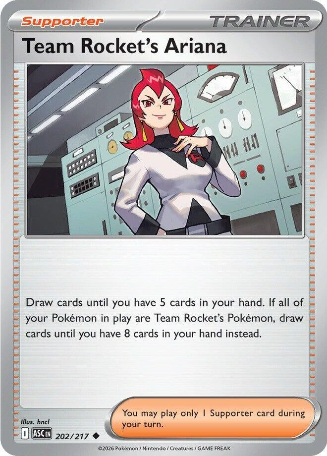 Image for Team Rocket's Ariana (202/217) (ASC) - Pokemon