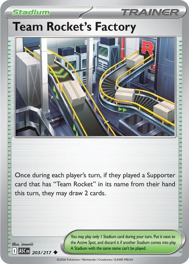 Image for Team Rocket's Factory (203/217) (ASC) - Pokemon