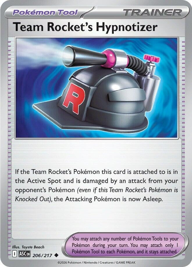 Image for Team Rocket's Hypnotizer (206/217) (ASC) - Pokemon