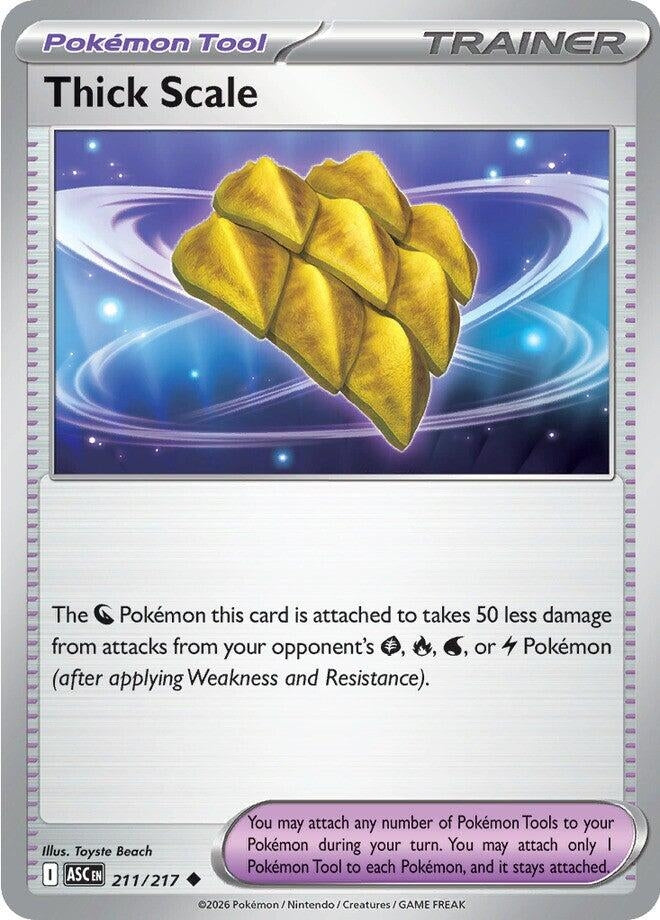 Image for Thick Scale (211/217) (ASC) - Pokemon