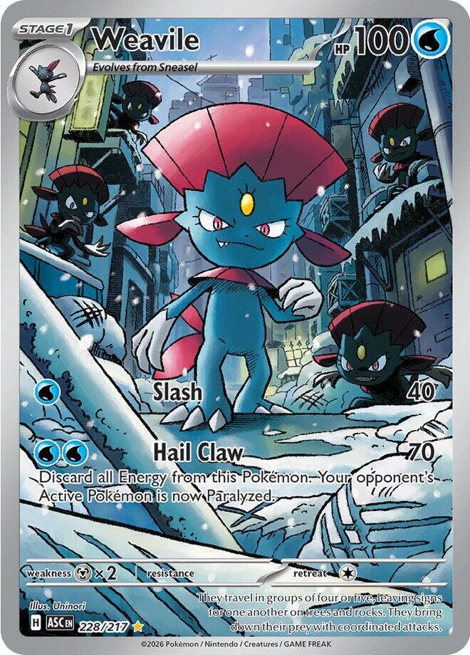 Image for Weavile (228/217) (ASC) - Pokemon