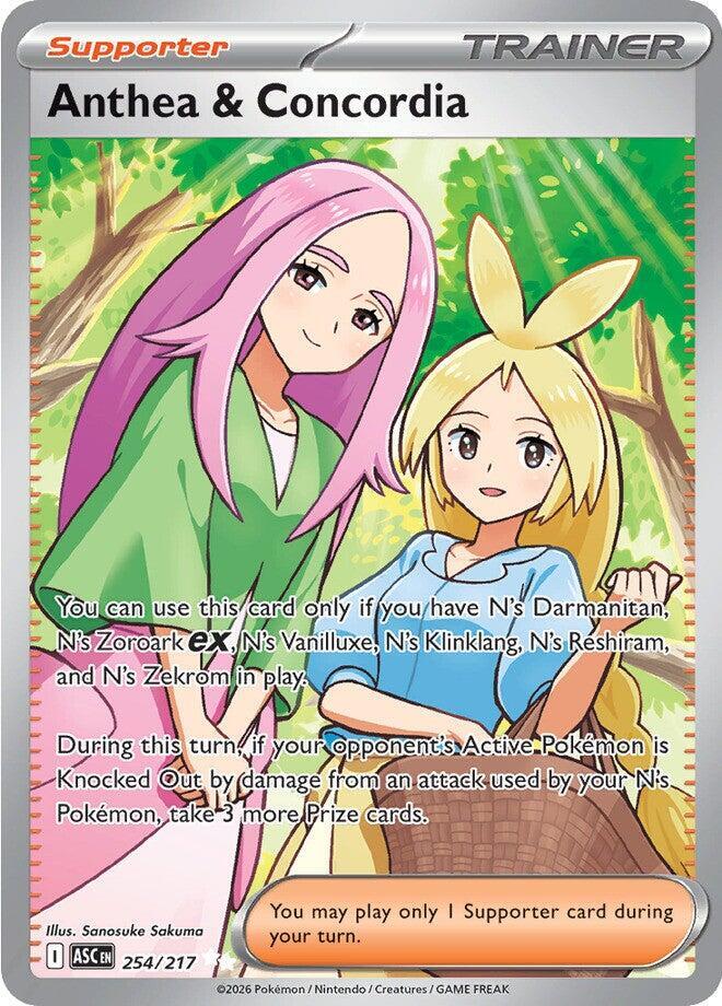 Image for Anthea & Concordia (254/217) (ASC) - Pokemon