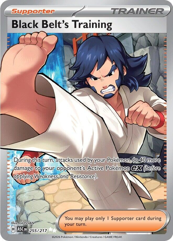 Image for Black Belt's Training (255/217) (ASC) - Pokemon