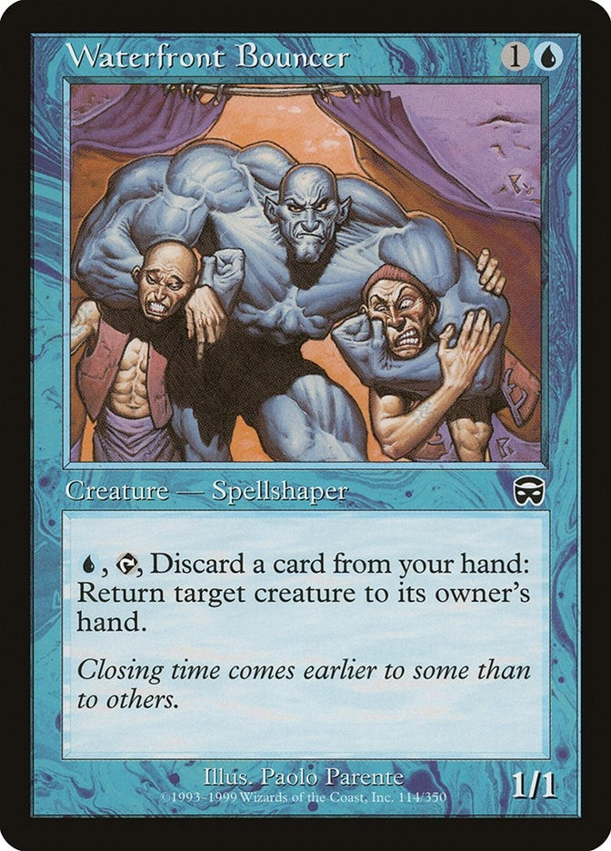 Image for Waterfront Bouncer (114) - Magic: The Gathering