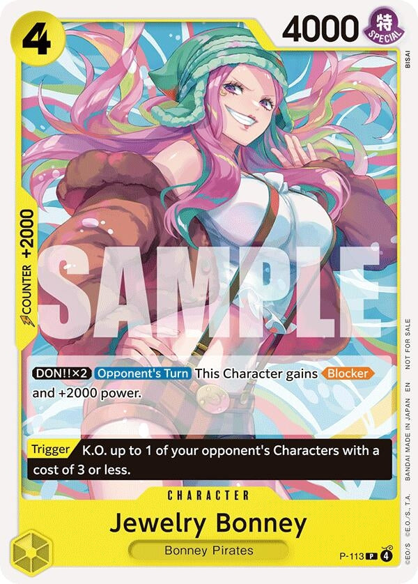 Image for Jewelry Bonney (Heroines Battle Pack) - One Piece Card Game