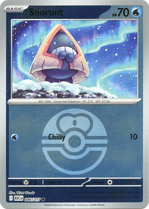 Image for Snorunt - 046/217 (Love Ball) (046/217) (ASC) - Pokemon