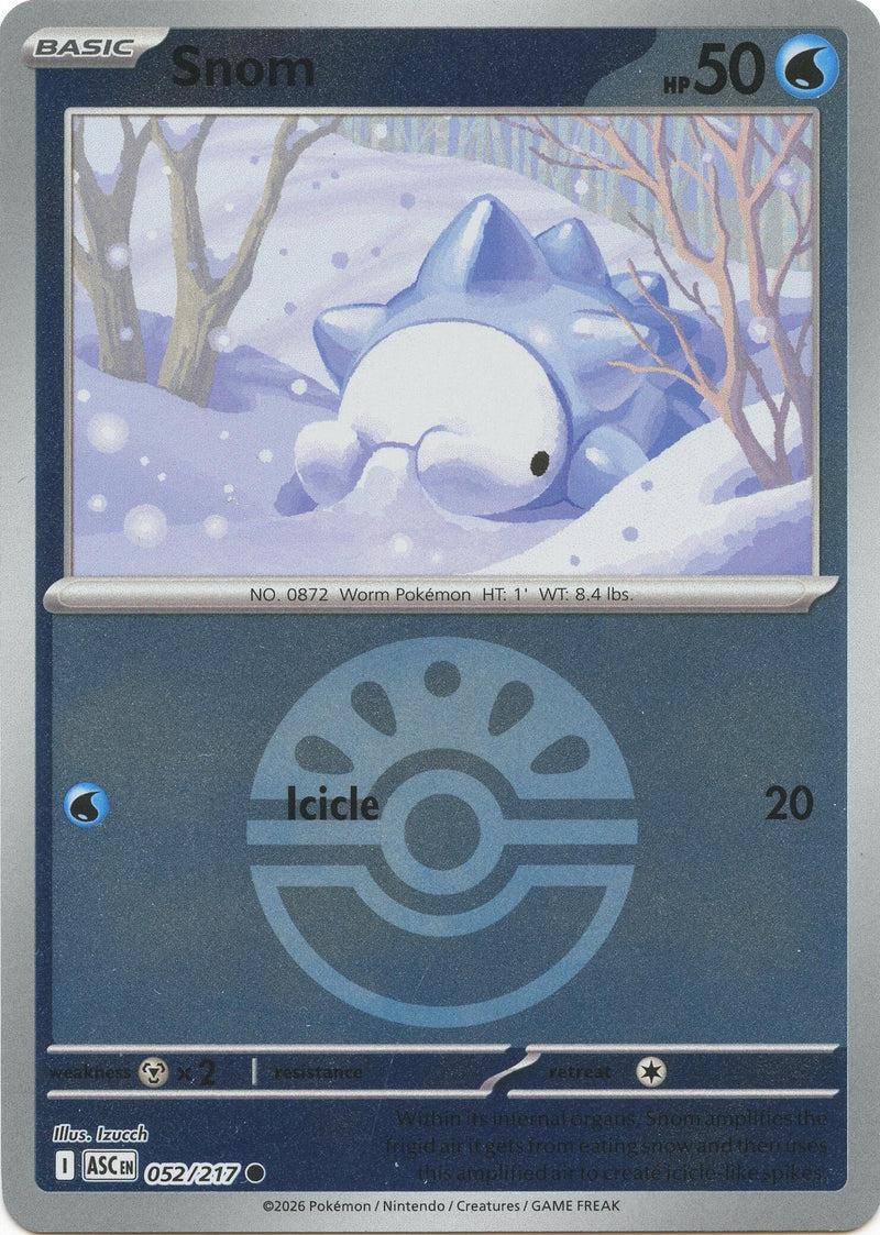 Image for Snom (Friend Ball) (052/217) (ASC) - Pokemon