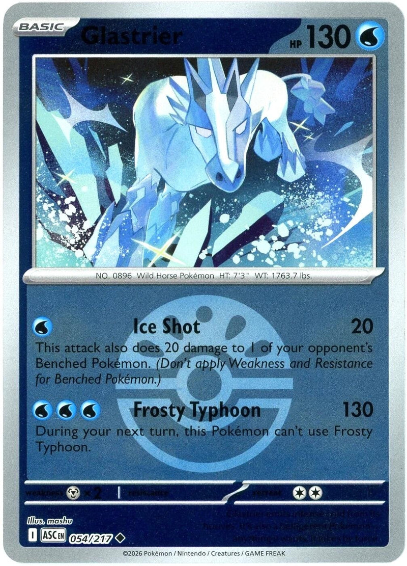 Image for Glastrier (Friend Ball) (054/217) (ASC) - Pokemon