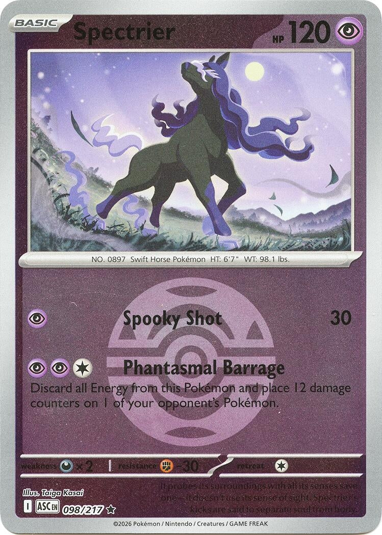 Image for Spectrier (Dusk Ball) (098/217) (ASC) - Pokemon