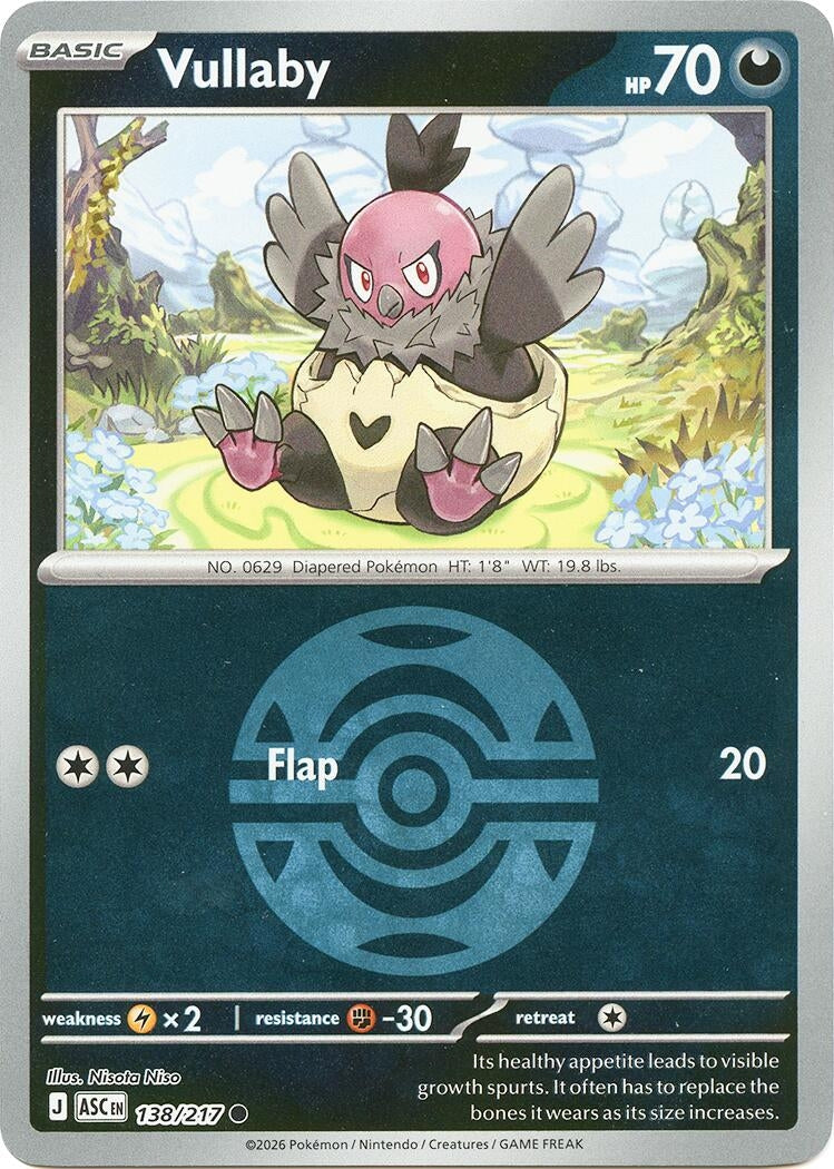Image for Vullaby (Dusk Ball) (138/217) (ASC) - Pokemon