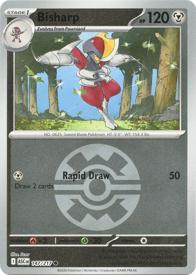 Image for Bisharp (Quick Ball) (147/217) (ASC) - Pokemon