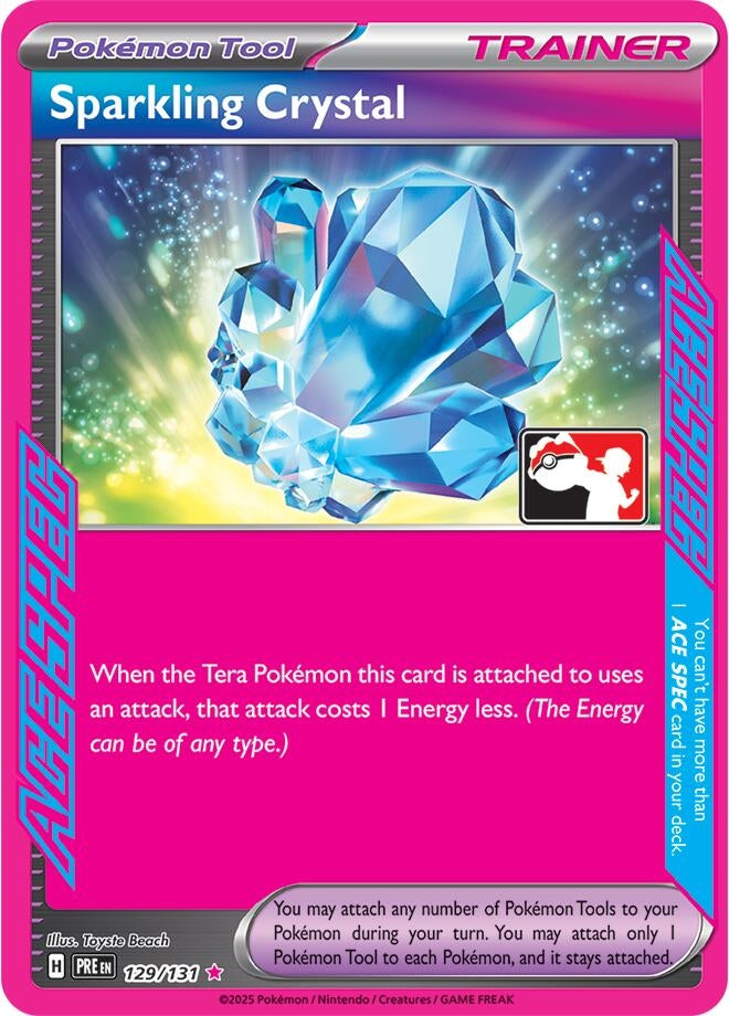 Image for Sparkling Crystal (129/131) - Pokemon