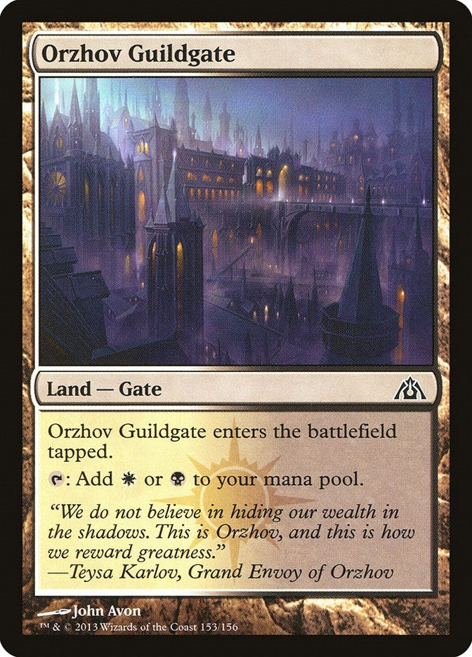 Image for Orzhov Guildgate (153) (DGM) - Magic: The Gathering