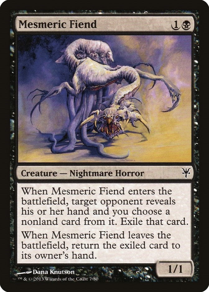 Image for Mesmeric Fiend (7) - Magic: The Gathering