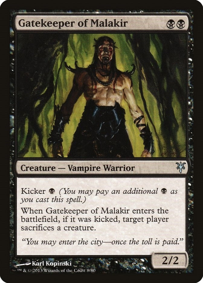 Image for Gatekeeper of Malakir (8) - Magic: The Gathering