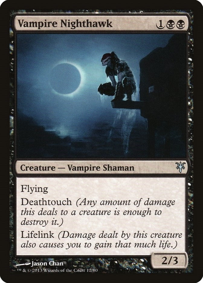 Image for Vampire Nighthawk (12) - Magic: The Gathering