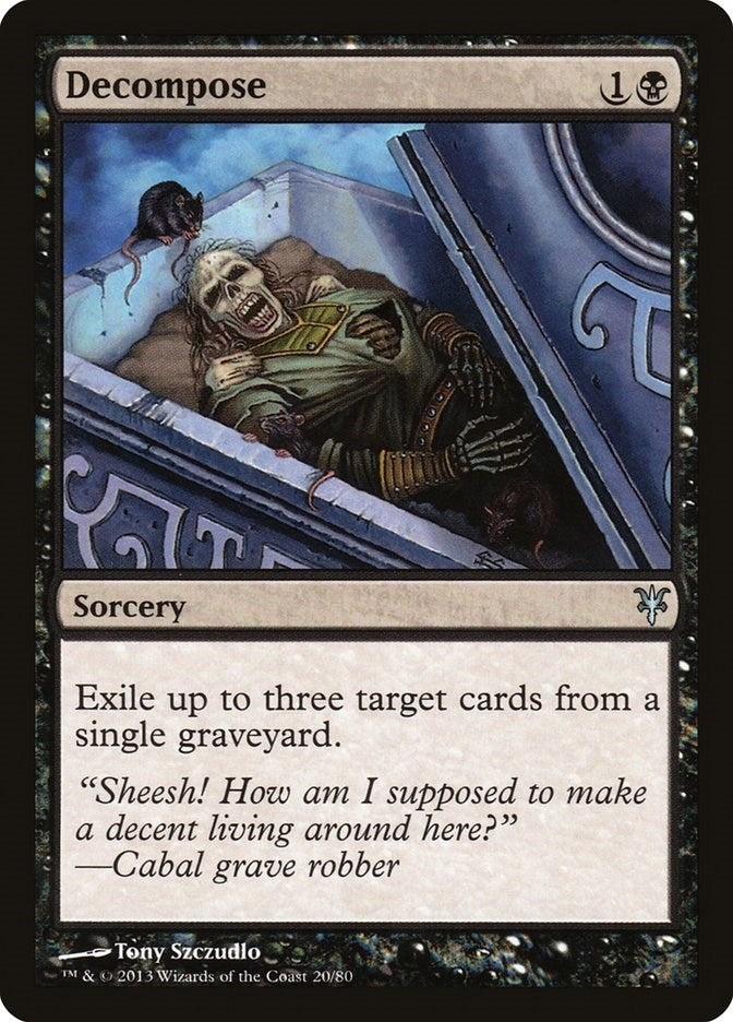 Image for Decompose (20) - Magic: The Gathering