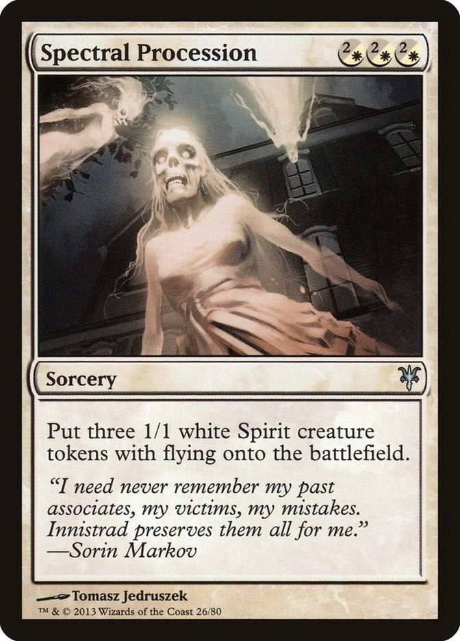 Image for Spectral Procession (26) - Magic: The Gathering