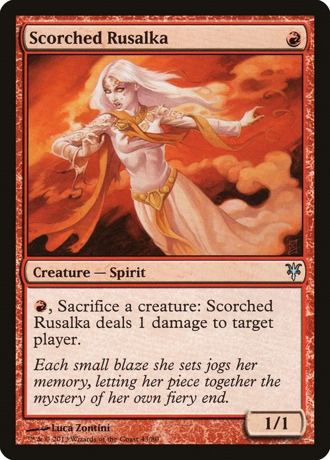 Image for Scorched Rusalka (43) - Magic: The Gathering