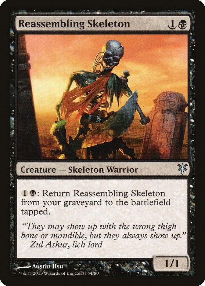 Image for Reassembling Skeleton (44) - Magic: The Gathering
