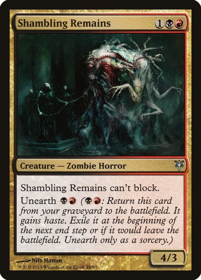 Image for Shambling Remains (48) - Magic: The Gathering