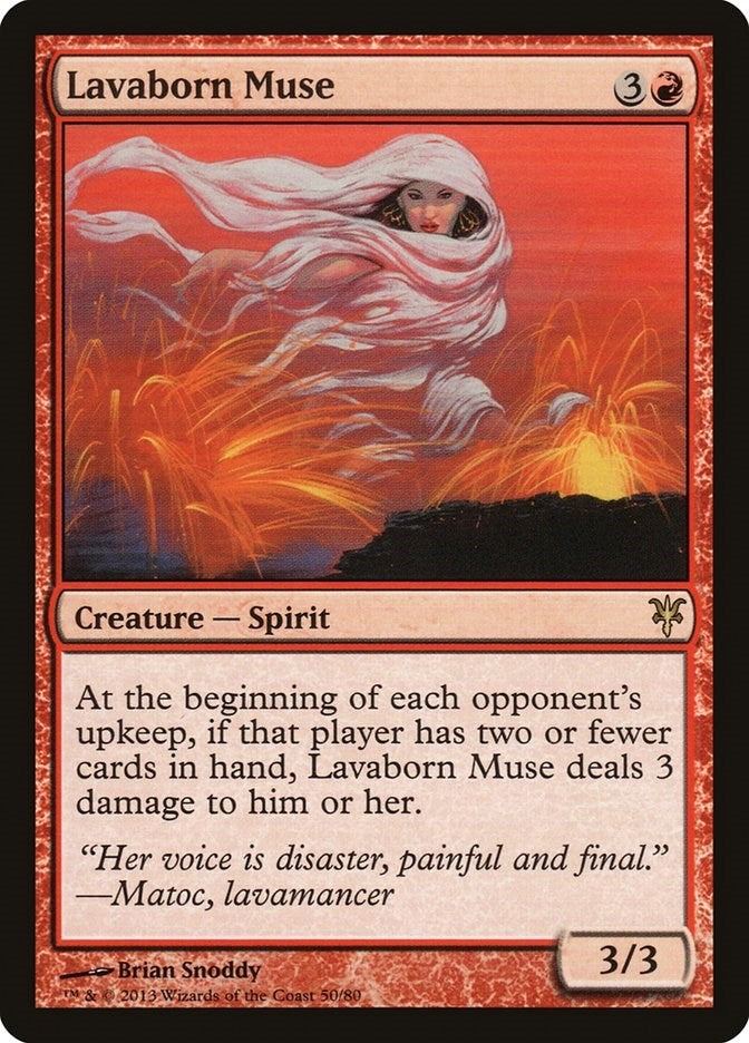 Image for Lavaborn Muse (50) - Magic: The Gathering