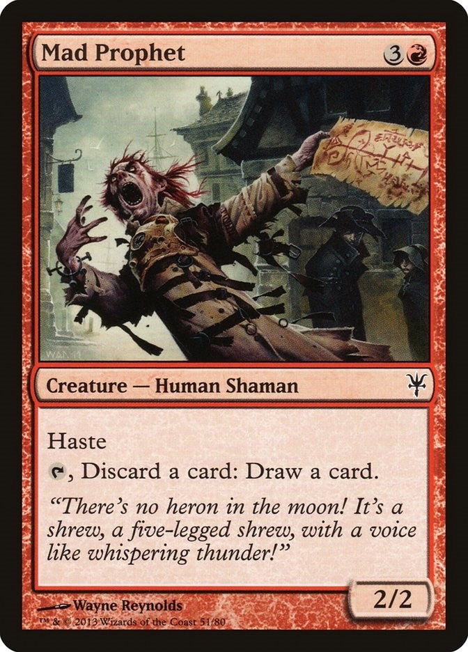 Image for Mad Prophet (51) - Magic: The Gathering
