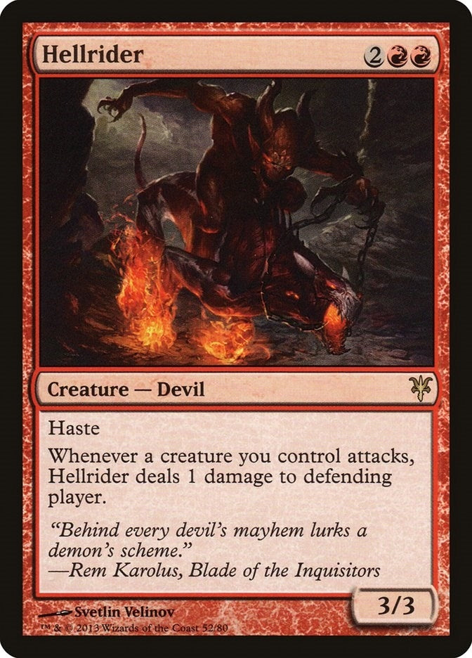 Image for Hellrider (52) - Magic: The Gathering
