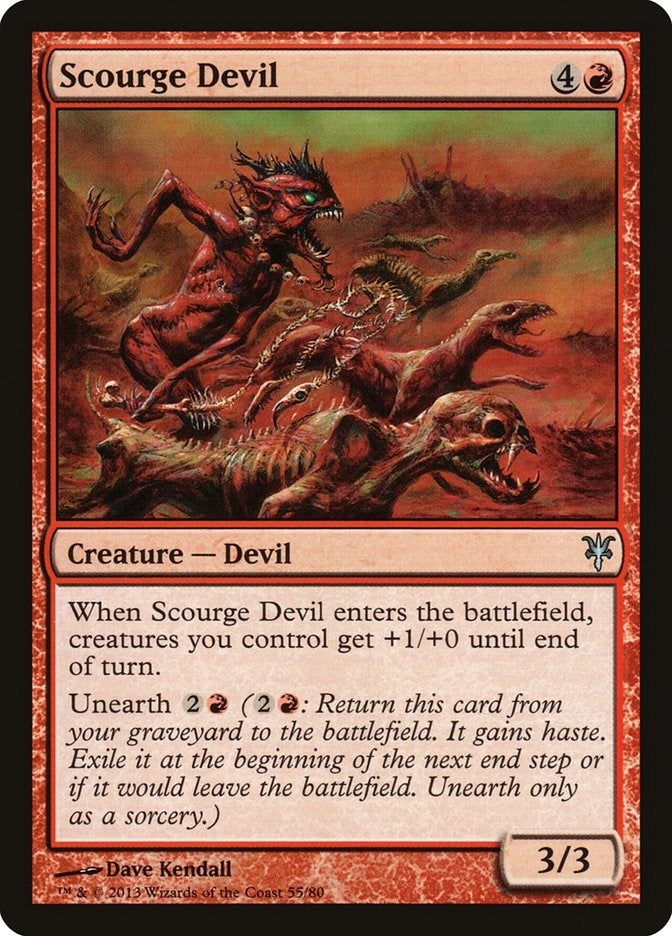 Image for Scourge Devil (55) - Magic: The Gathering