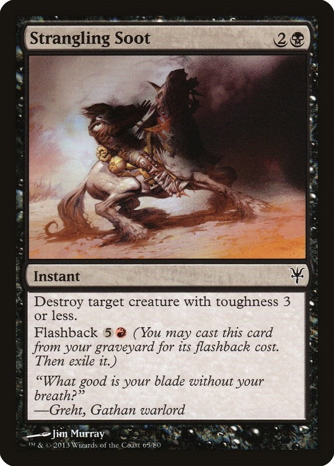 Image for Strangling Soot (65) - Magic: The Gathering