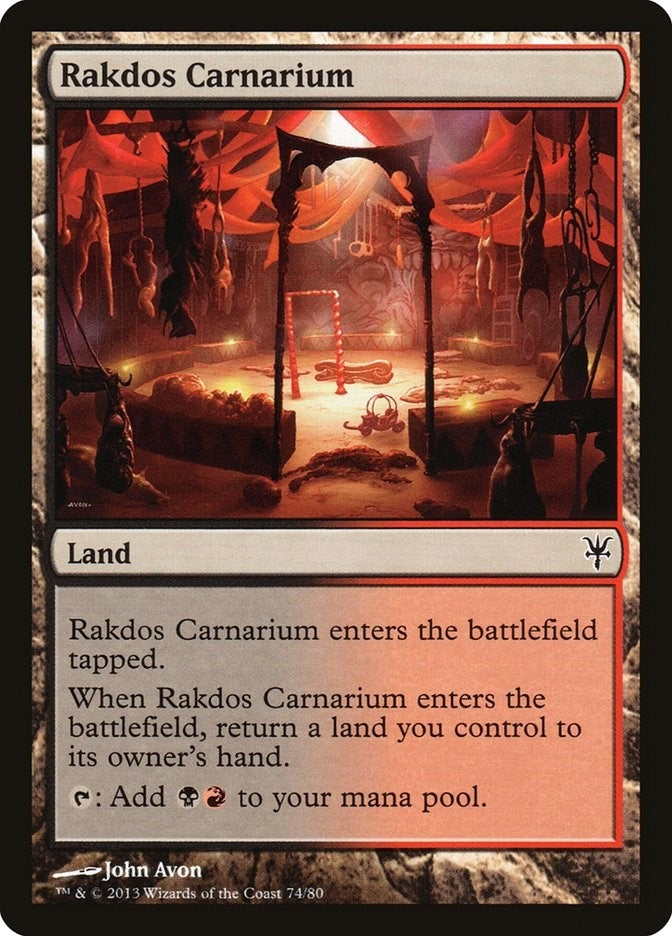Image for Rakdos Carnarium (74) - Magic: The Gathering