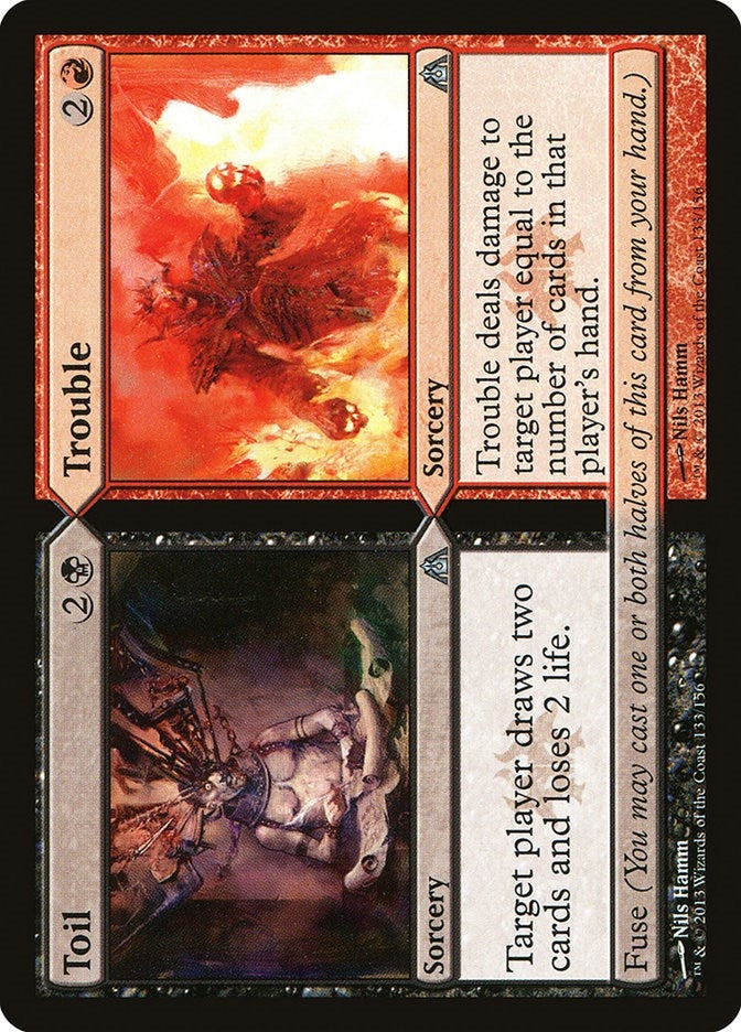 Image for Toil // Trouble (133) (DGM) - Magic: The Gathering