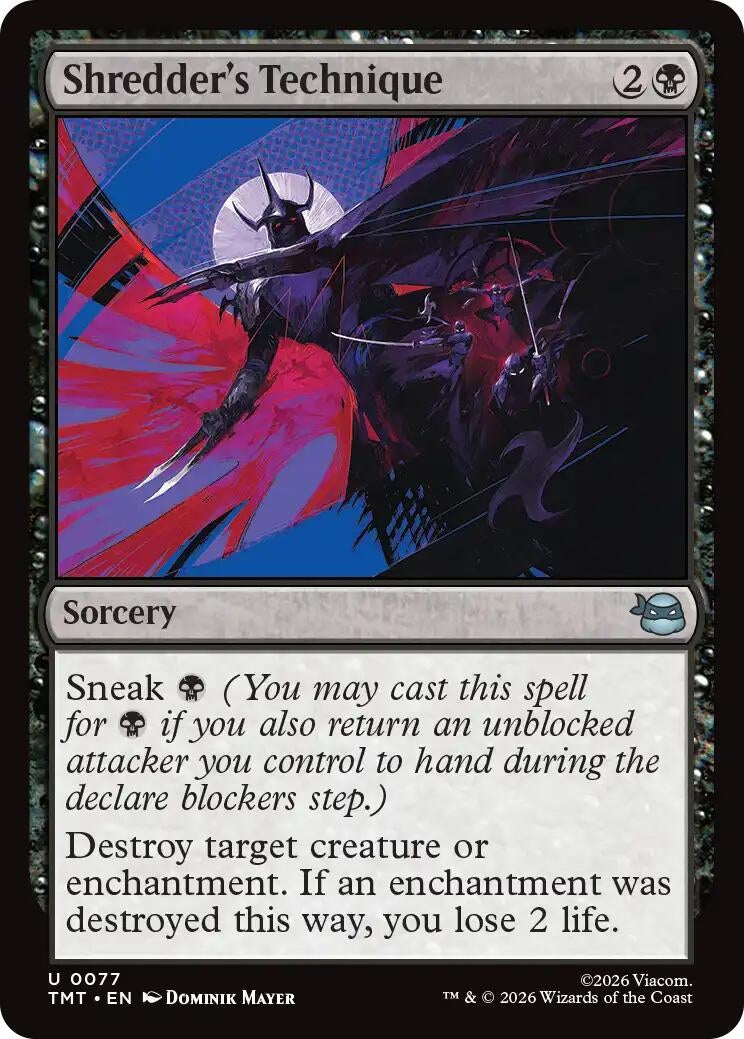 Shredder's Technique (77) (TMT)