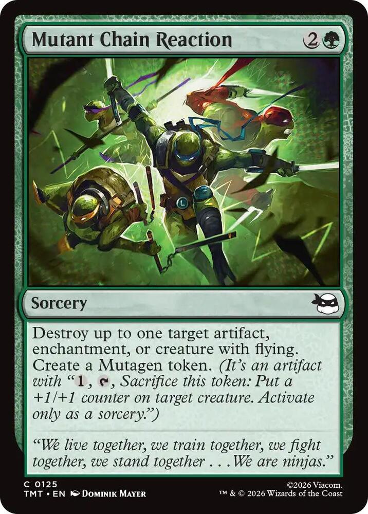 Mutant Chain Reaction (125) (TMT)