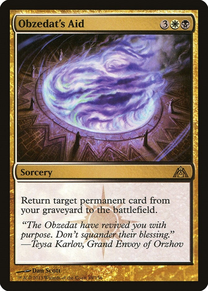 Image for Obzedat's Aid (89) - Magic: The Gathering