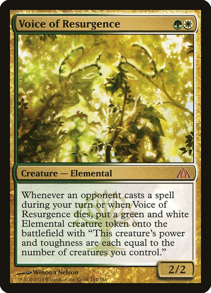 Image for Voice of Resurgence (114) - Magic: The Gathering